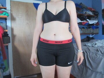 Body Type Two (BT2) Female Abdominal-Midriff-Stomach - The Four Body Types Research Participant 537 - Fellow One Research Body Type Shape Test