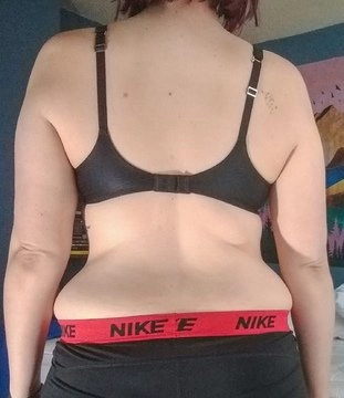 Body Type Two (BT2) Female Full Back - The Four Body Types Research Participant 537 - Fellow One Research Body Type Shape Test