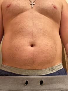 Body Type Two (BT2) Male - Fellow One Research Free Body Type Shape Test - The Four Body Types Research Participant 519