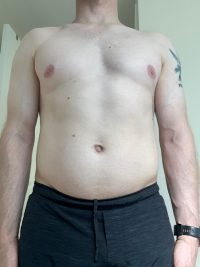 Body Type One (BT1) Male - Fellow One Research Body Type Shape Test - The Four Body Types Research Participant 574