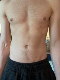 Body Type One (BT1) Male - Fellow One Research Body Type Shape Test - The Four Body Types Research Participant 570