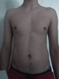 The Four Body Types, Body Type Two (BT2) Male - Fellow One Research Body Type Shape Test - Research Participant 676