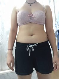 Body Type Three (BT3) Female - Fellow One Research Body Type Shape Test - The Four Body Types Research Participant 657,