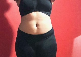 Body Type Four (BT4) Female - Fellow One Research Body Type Shape Test - The Four Body Types Research Participant 673