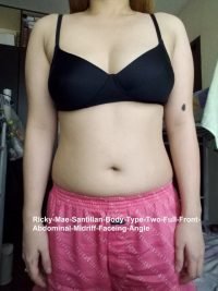 Body Type Two (BT2) Female - Fellow One Research Body Type Shape Test - The Four Body Types Research Participant 630