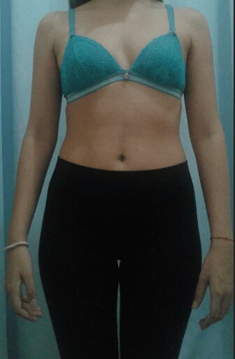 Body Type Two (BT2) Female - Fellow One Research Body Type Shape Test - The Four Body Types Research Participant 685