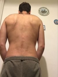 The Four Body Types Research Participant 700, Body Type Two (BT2) Male - Fellow One Research Body Type Shape Quiz/Test