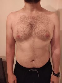 Body Type Two (BT2) Male - Fellow One Research Body Type Shape Test - The Four Body Types Research Participant 705