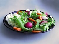 Low Carb Salad with Cottage Cheese