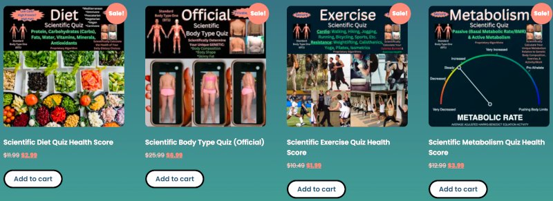 Scientific Health Quizzes